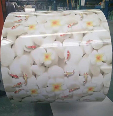 1000mm PPGI Prepainted Galvanized Steel Coils Red Color Coated ISO 9001