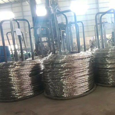 50m Soft Annealed Welding Steel Wire With Stainless 2B BA ISO9001